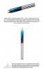 DSPIAE KB-S Tungsten Steel Carving Needle / Rysik ze stali wolframowej